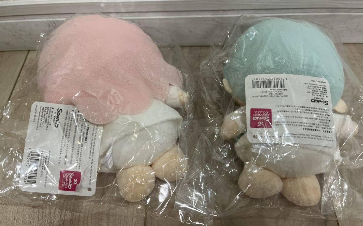 Amazon | 展 キキララ キキ ララ ぬいぐるみ リトルツインスターズ 2種